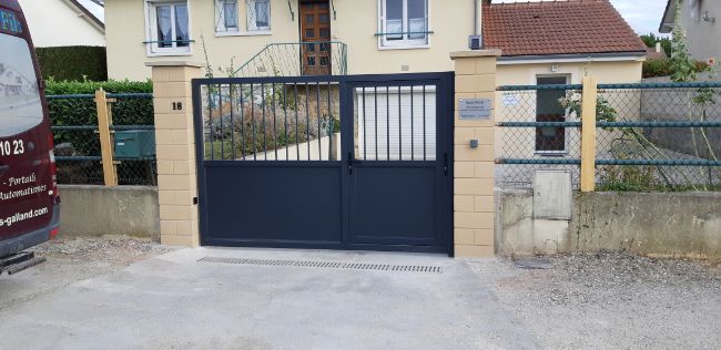 Fabrication de portails aluminium Meaux
